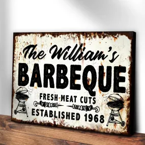 BBQ Sign IV