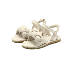 Benz Sandals | Cream Sheep Leather