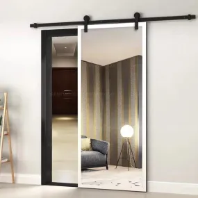 CHAD Rustic Sliding Mirror Door