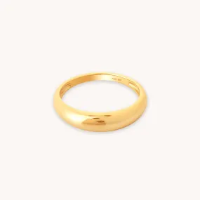 Essential Dome Ring in Gold