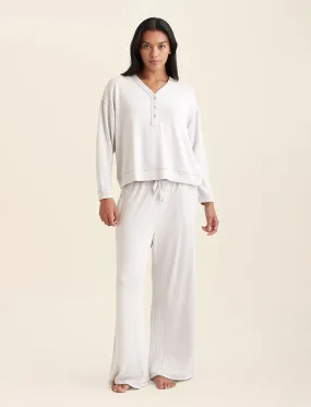 Feather Soft Boxy Top and Wide Leg Pant Set