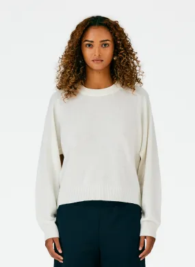 Feather Weight Cashmere Open Sleeve Cocoon Sweater