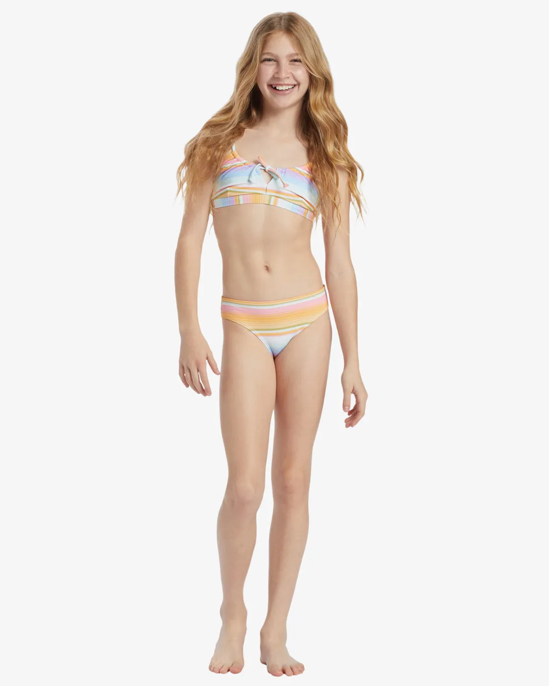 Girls Blissed Out Coco Bralette Set Bikini Set - Multi