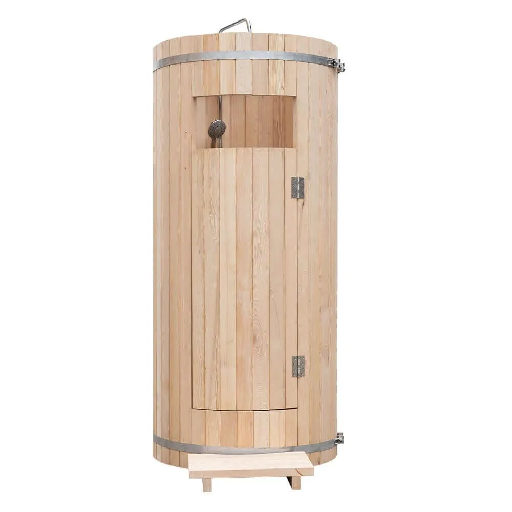 HealthHQ Oasis Outdoor Cedar Shower