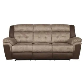 Homelegance Furniture Chai Relcining Sofa in 2 Tones