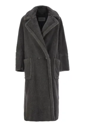 KADIAK - TEDDY OVERSIZE COAT IN WOOL AND ALPACA