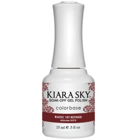 Kiara Sky Gel Polish - Rustic Yet Refined #G515 (Clearance)