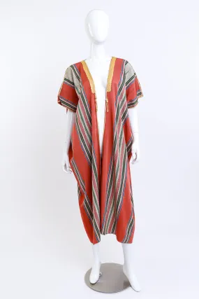 Metallic Stripe Caftan