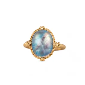 Oval Moonstone Ring