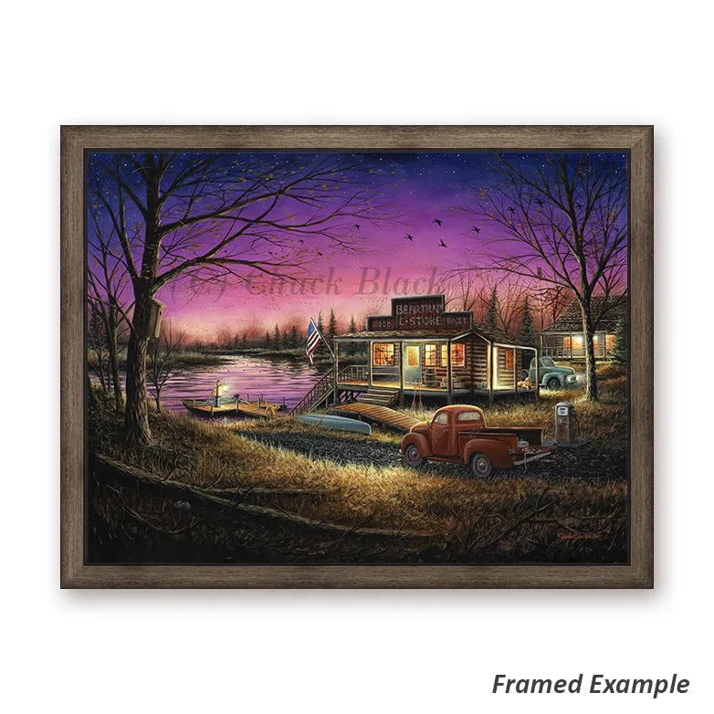 "Good Times" - Country Store Nostalgia Canvas Art Print