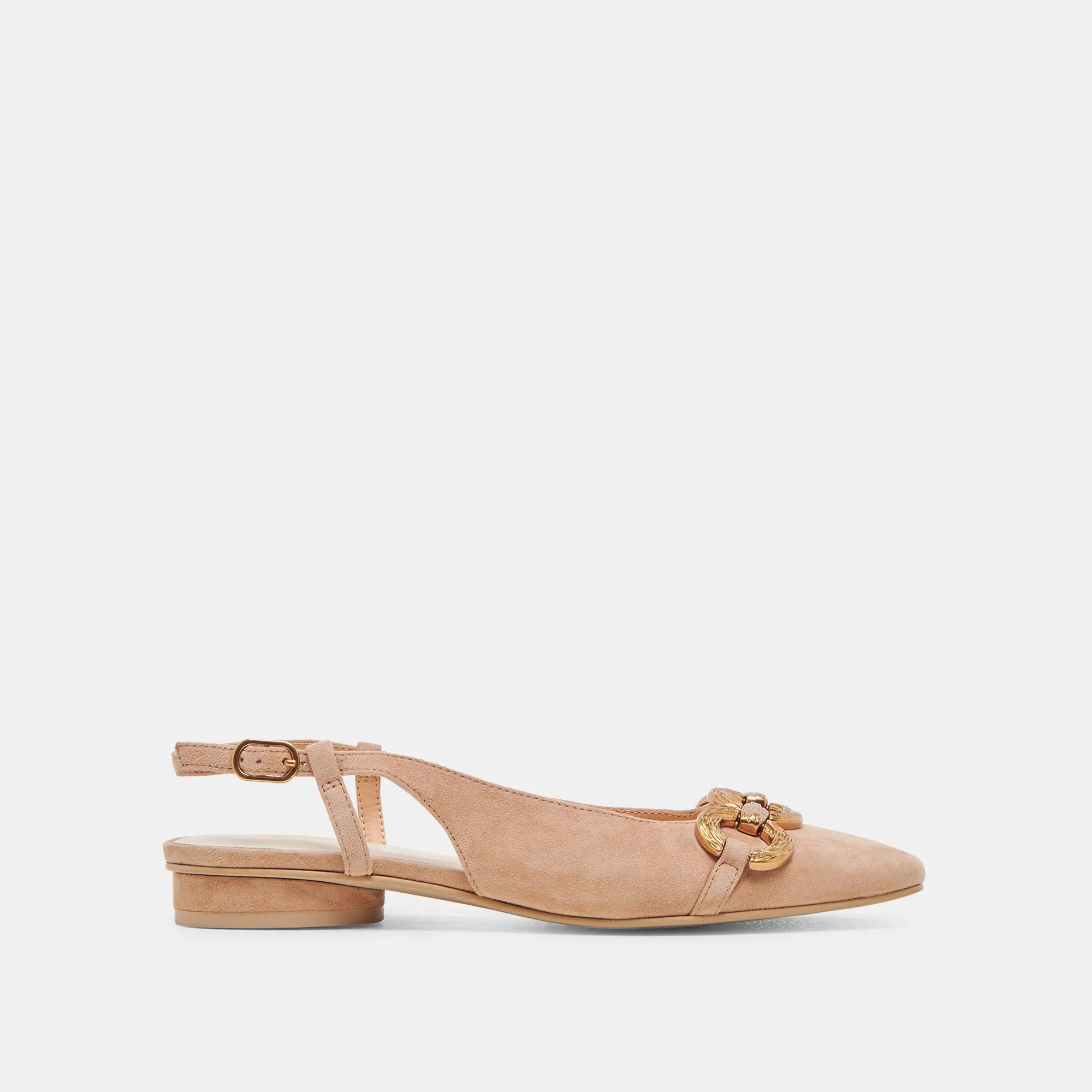 RAMANO FLATS TOFFEE SUEDE