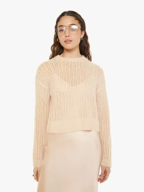 SABLYN Marci Long Relaxed Crewneck - Mallow