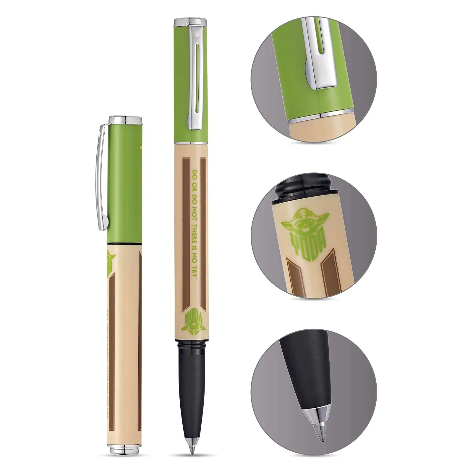 Sheaffer Pop Star Wars Rollerball Pen & Journal - Yoda