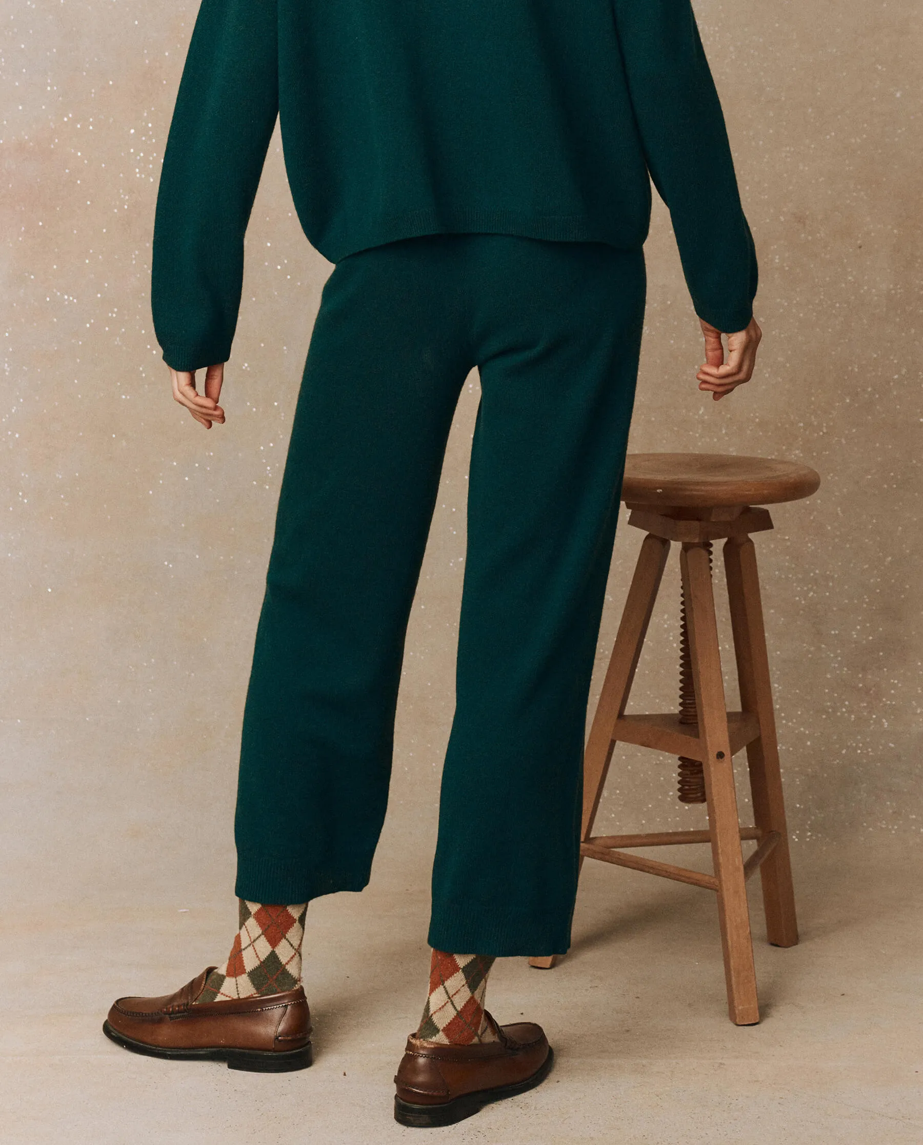 The Cashmere Lantern Pant. -- Alpine