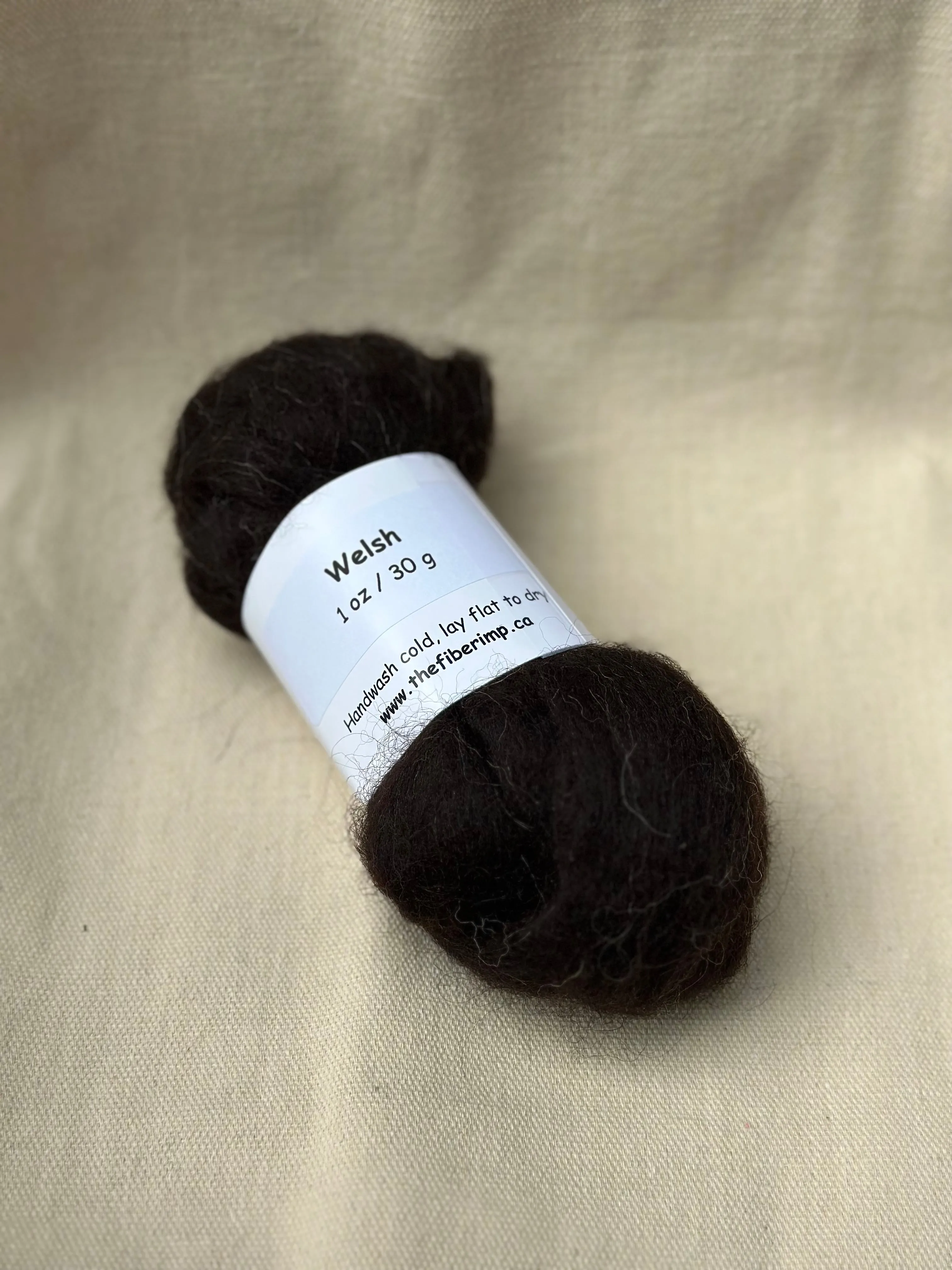 The Fiber Imp Natural Roving, Small Packs