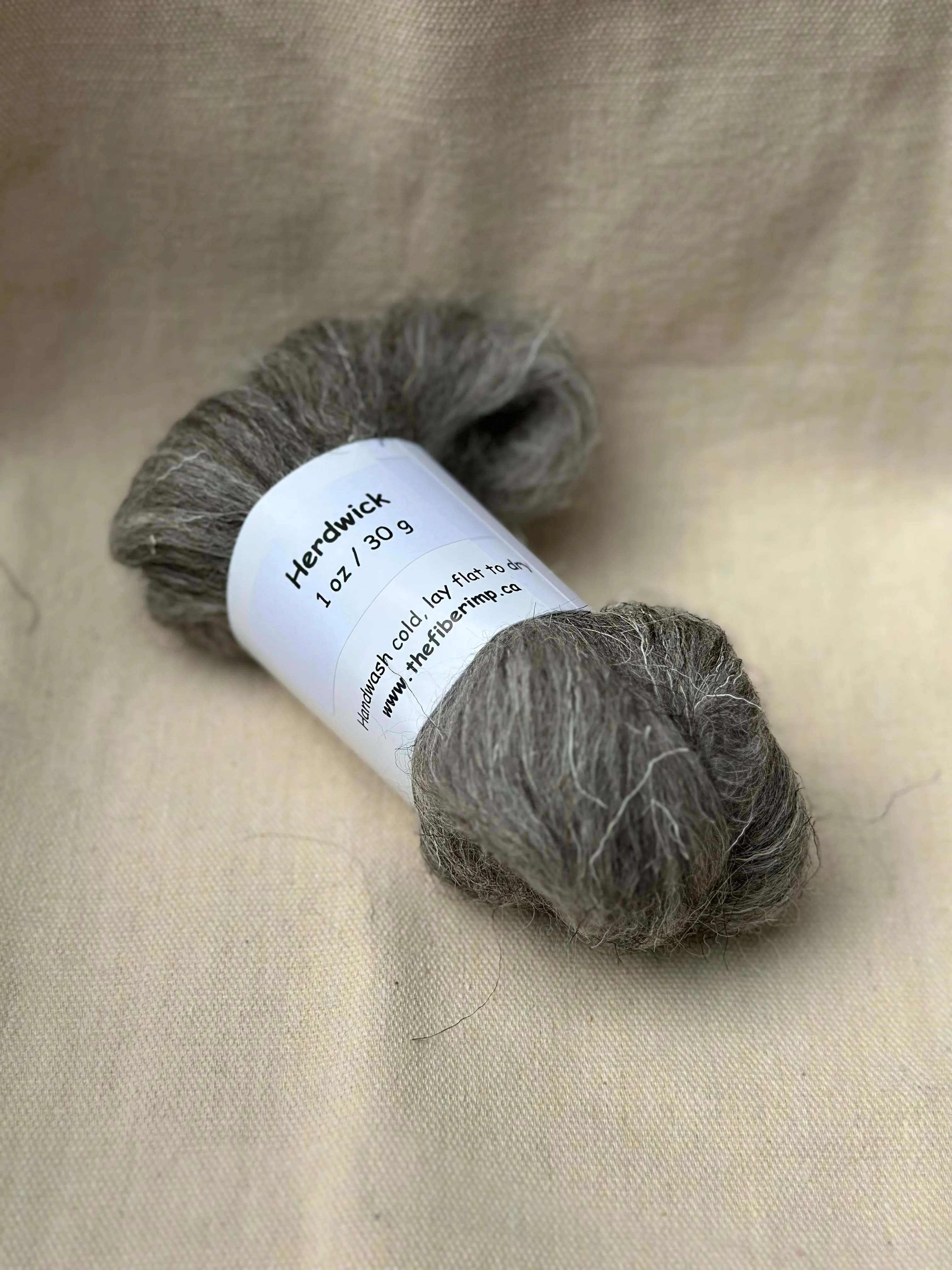 The Fiber Imp Natural Roving, Small Packs