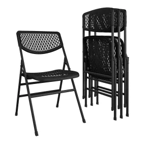 Ultra Comfort Commercial XL Plastic Folding Chair