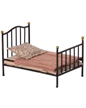 Vintage Bed, Mouse - Anthracite